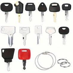 Schlüssel Set - Master Key I - Baumaschienenschlüssel 