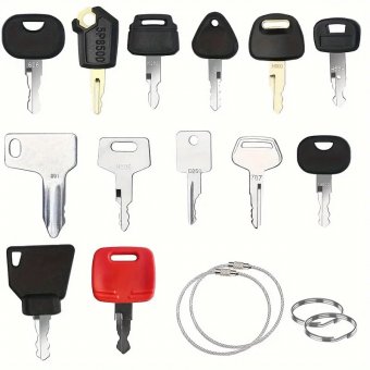 Schlüssel Set - Master Key I - Baumaschienenschlüssel 