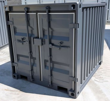 5 Fuß Lagercontainer Materialcontainer, neu, Farbe RAL7016 Anthrazitgrau 